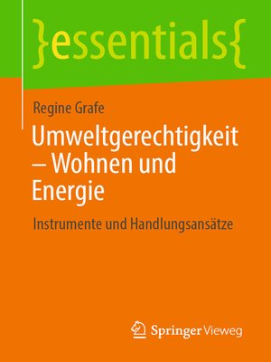 cover image of Umweltgerechtigkeit – Wohnen und Energie